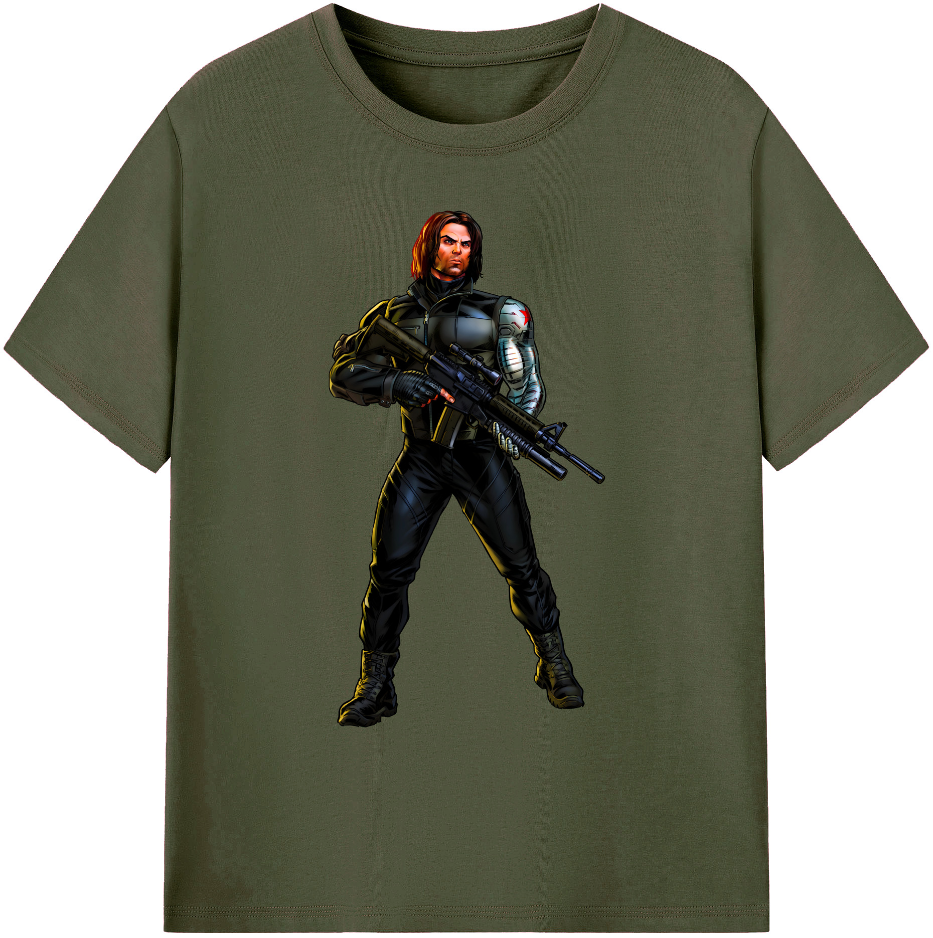 （画像用） アベンジャーズ The Avengers 綿100％ メンズ半袖Tシャツ｜肌触りやわらか＆通気性